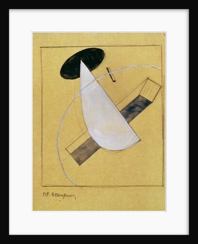 Proun 18, 1919-20 by Eliezer Markowich (1890-1941) Lissitzky