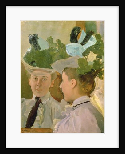 Lady at the Mirror, 1898 by Konstantin Andreevic Somov