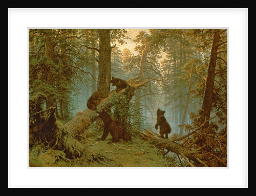 Morning in a Pine Forest, 1889 by Ivan Ivanovich Shishkin
