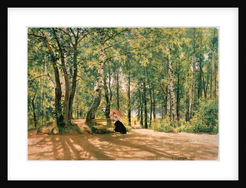 At the Summer Cottage, 1894 by Ivan Ivanovich Shishkin