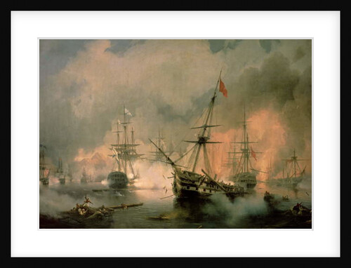 The Battle of Navarino, 20th October 1827, 1846 by Ivan Konstantinovich Aivazovsky