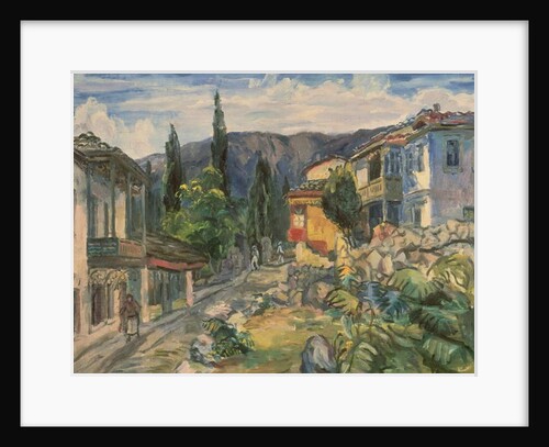 A Tatar Street in Yalta, 1932 by Aristarkh Vasilievic Lentulov