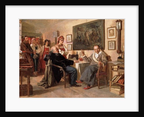 The Market. The Sale of Serfs, 1866 by Nikolai Vasilievich Nevrev