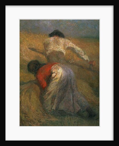 Harvesting by Adolphe Joseph Thomas Monticelli