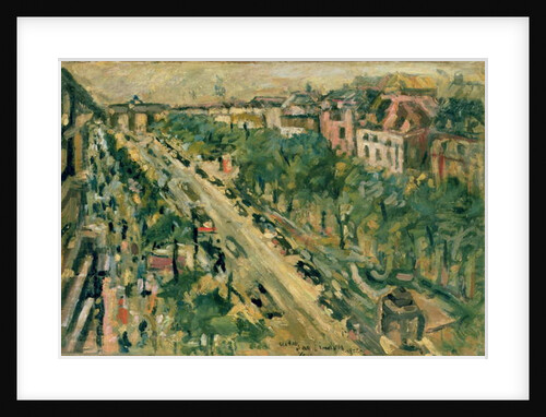 Berlin, Unter den Linden, 1922 by Lovis Corinth