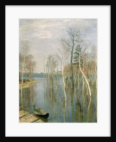 Spring, High Water, 1897 by Isaak Ilyich Levitan