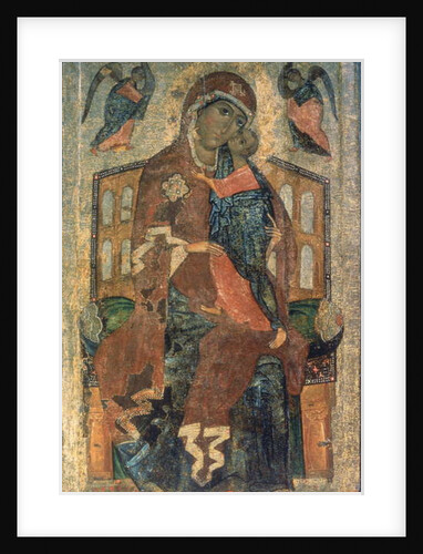 The Virgin of the Tolg, Yaroslavl School, 13th century by School Russian