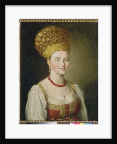 Peasant Woman in Russian Costume, 1784 by Ivan Petrovich Argunov