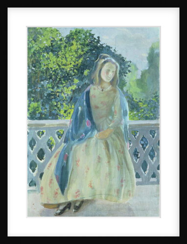 Girl on Balcony, 1900 by Viktor Elpidiforovich Borisov-Musatov