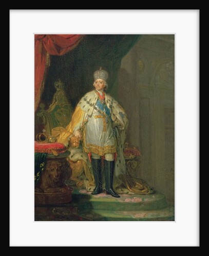 Portrait of Emperor Paul I, 1800 by Vladimir Lukich Borovikovsky