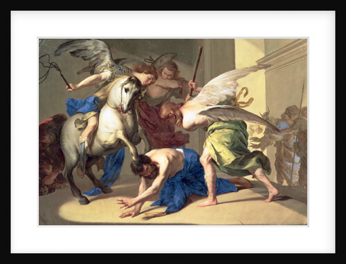 The Expulsion of Heliodorus from the Temple, c.1650 by Bernardo Cavallino
