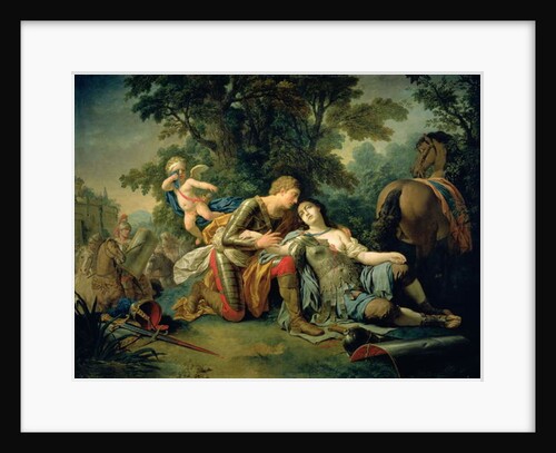 Tancred and Clorinda, 1761 by Louis Jean Francois I Lagrenee