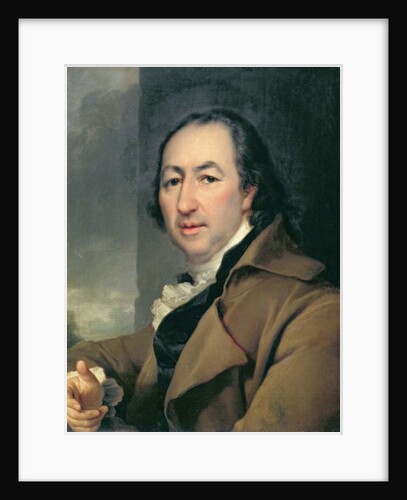 Portrait of the Russian author Nikolai Ivanovich Novikov, 1797 by Dmitri Grigor'evich Levitsky