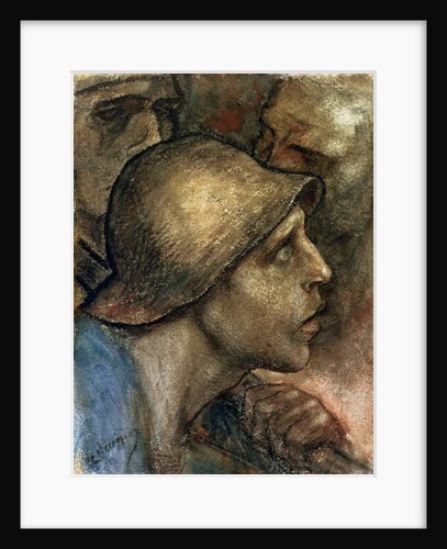 Head of a Worker by Constantin Emile Meunier