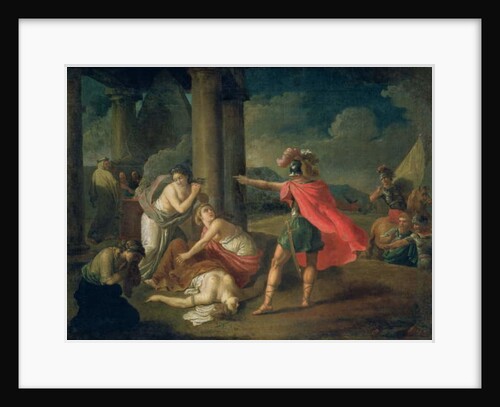 The Death of Camilla, Sister of Horatius, 1787 by Matvei Ivanovich Puchinov