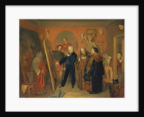 Artist's Atelier, 1865 by Vasili Vladimirovits Pukirev