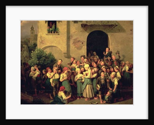 After School, 1844 by Ferdinand Georg Waldmuller