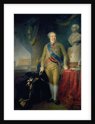 Portrait of Count Alexander Kurakin, 1802 by Vladimir Lukich Borovikovsky