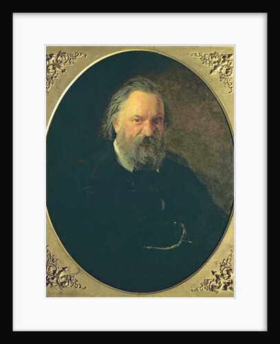 Portrait of Aleksandr Ivanovich Herzen, 1867 by Nikolai Nikolajevitch Gay