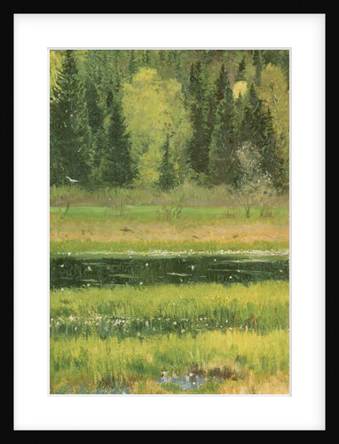 Landscape, 1890 by Mikhail Vasilievich Nesterov