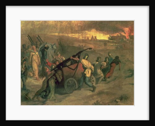 The Village Firemen, 1857 by Pierre Puvis de Chavannes