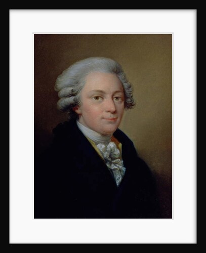 Portrait of Wolfgang Amadeus Mozart by Giuseppe or Josef Grassi