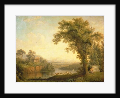 Antique Landscape with Phaeton's Tomb, 1785 by Jacob-Philippe Hackert