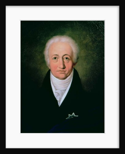 Portrait of Johann Wolfgang von Goethe, 1818 by Ferdinand Jagemann