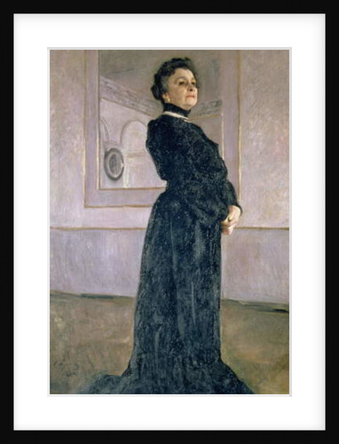 Portrait of Maria Nikolayevna Yermolova 1905 by Valentin Aleksandrovich Serov