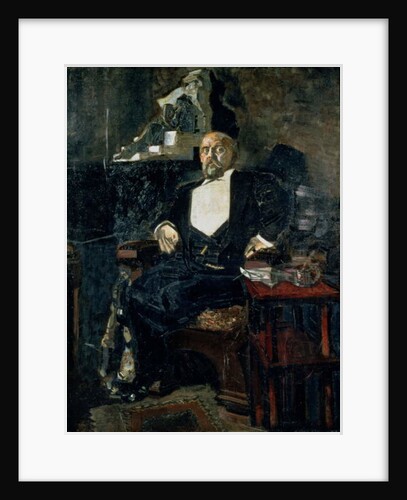 Portrait of Savva Mamontov, the Founder of the First Private Opera, 1897 by Mikhail Aleksandrovich Vrubel