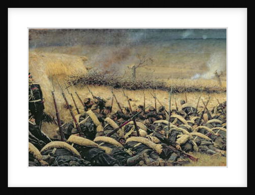 Before the Offensive, 1877-78 by Piotr Petrovitch Weretshchagin