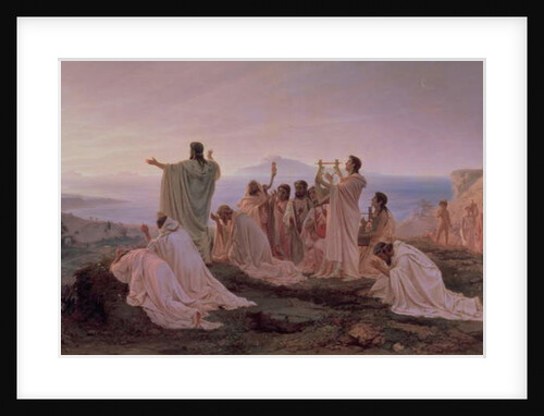 Pythagoreans' Hymn to the Rising Sun, 1869 by Fedor Andreevich Bronnikov
