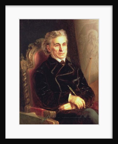 Portrait of Fjodor Bruni, 1871 by Apollinariy Gilyarevich Goravsky