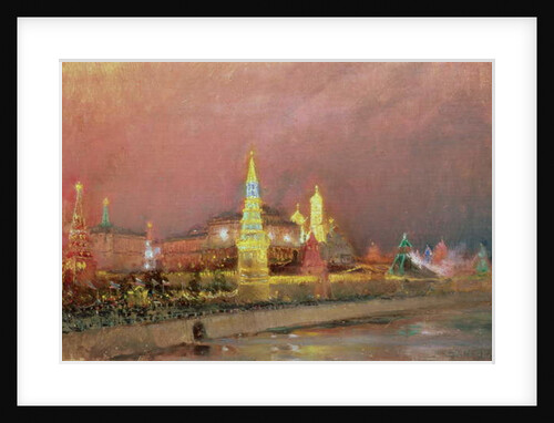 Illumination in the Kremlin, 1896 by Nikolai Nikolaevich Gritsenko