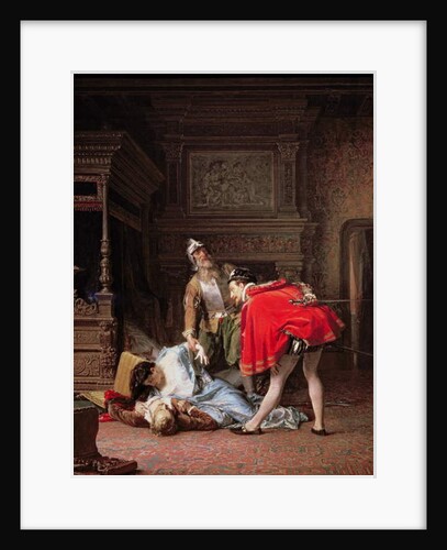 A Scene from St Bartholomew's Night, 1870 by Karlis Fridikh Huns