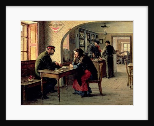 The Application, 1893 by Solomon Yakovlevich Kishinevsky