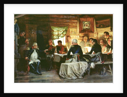 Council of War in Fili in 1812, 1882 by Aleksei Danilovich Kivshenko