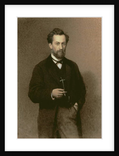 Portrait of Mikhail Konstantinovich Klodt (1832-1902), 1871 by Ivan Nikolaevich Kramskoy
