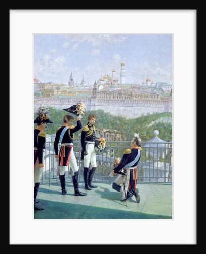 Prussian King Friedrich Wilhelm II thanking Moscow, 1896 by Nikolai Sergeevich Matveev