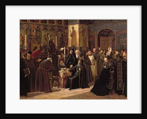 The Solovetsy Monastery's Revolt Against the New Books in 1666, 1885 by Sergei Dmitrievich Miloradovich