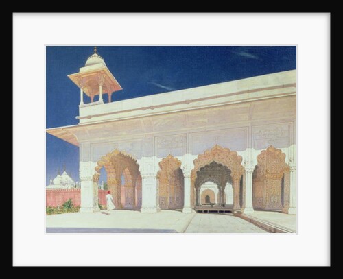 Throne Room of the Shah Jahan Fort in Delhi, 1875 by Vasili Vasilievich Vereshchagin