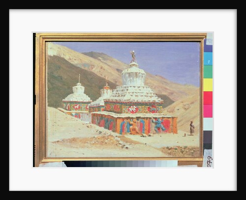 The Death Memorial in Ladakh, 1875 by Vasili Vasilievich Vereshchagin