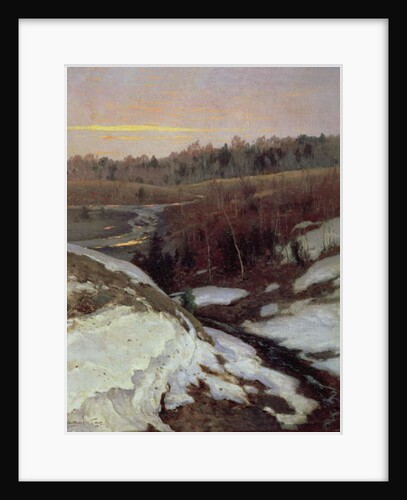 Early Spring, 1905 by Konstantin Yakovlevich Kryzhitsky