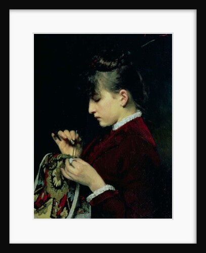 Handicraft, 1887 by Yuri Yakovlevich Leman
