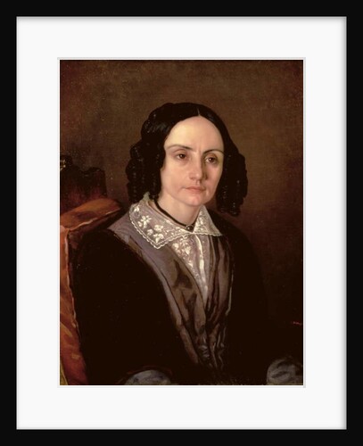 Portrait of Countess Maria Volkonskaja 1848 by Carl Peter Mazer