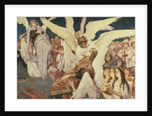 Right Panel from the Threshold of Paradise, 1885-96 by Victor Mikhailovich Vasnetsov