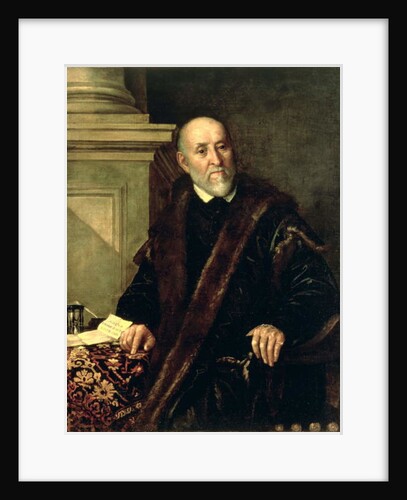 Portrait of Tommaso Giunta, 1563 by Benedetto Caliari