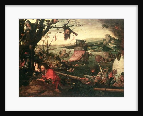 Landscape with the Parable of St Christopher, early 16th century by Jean Mandyn
