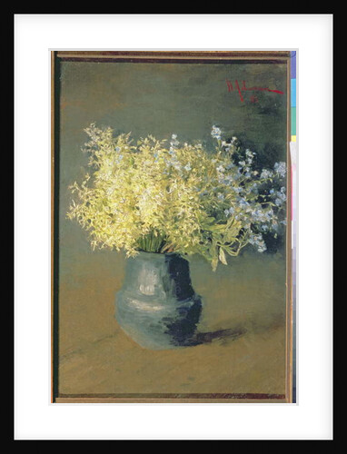 Wild Lilacs and Forget-Me-Nots, 1889 by Isaak Ilyich Levitan