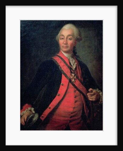 Portrait of Field Marshal Generalissimo, Count Aleksandr Vasilievich Suvorov, 1786 by Dmitri Grigor'evich Levitsky